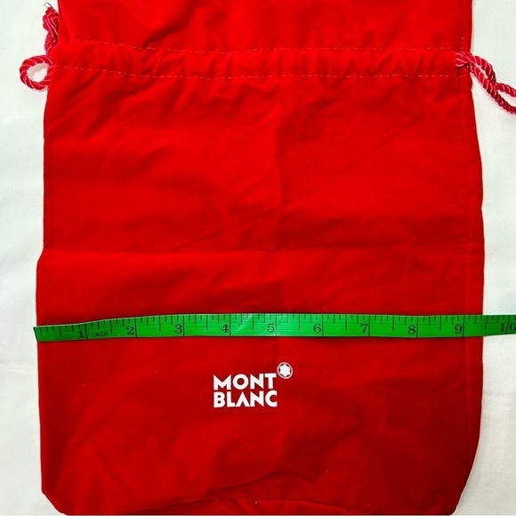 Mont Black Red Velvet Dust Bag - Picture 11 of 11
